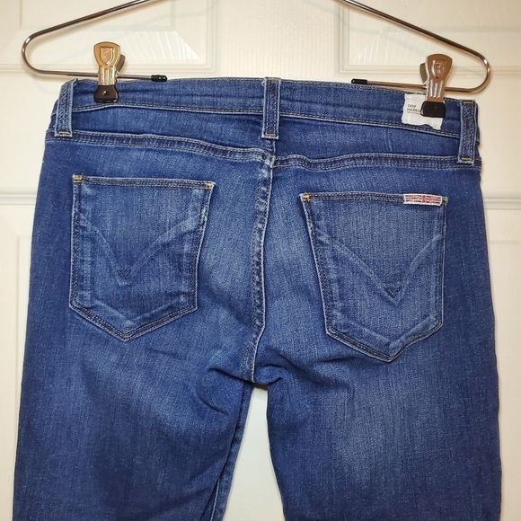 Hudson Harkin Super Skinny with Cuff Crop Jeans Sz 25 - Picture 6 of 10